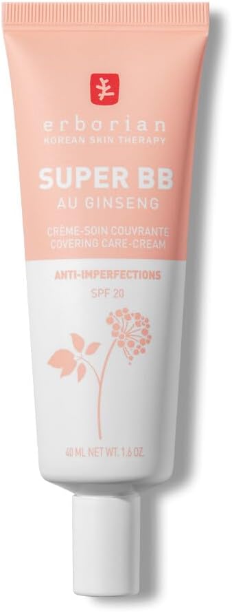 Erborian Super BB Cream Ginseng High Coverage SPF 20 Clair 40ml