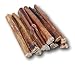 Top Dog Chews 6” Bully Sticks –100% Natural, Grass-Fed Beef from Free-Ranging Cattle, 25 Pack, Long Lasting Dog Treats. Ideal for Chewing, Healthy Teeth & Gums