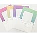 QingLanJian Creative Graduated Color Writing Paper and Envelopes Stationery Sets-16 Sheets Letter Paper and 8pcs Envelopes