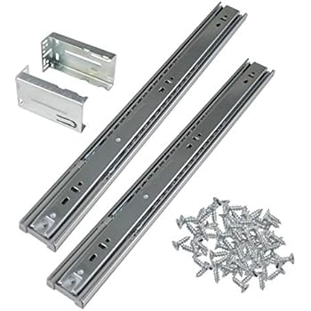 brackets rear gobrico bearing extension inch 10pairs drawer slides mount soft ball close side