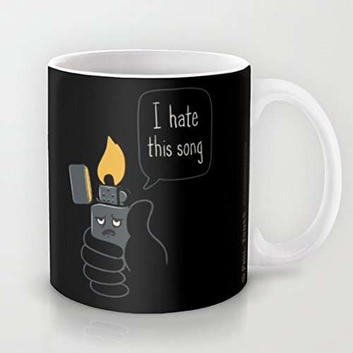 Society6 - Mad Music Lighter Coffee Mug by Phil Jones