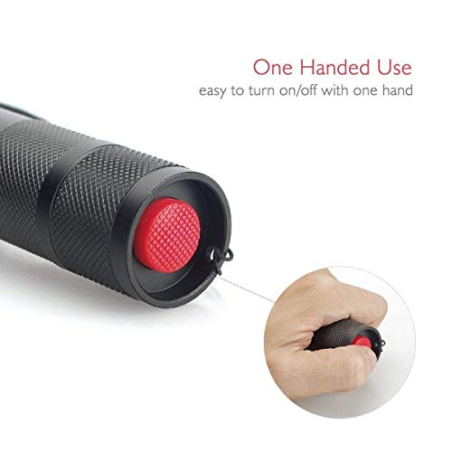 Escolite UV Flashlight Black Light,1 LED 395 nM Ultraviolet Blacklight Detector for Dog Urine, Pet Stains and Bed Bug