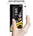 for Samsung Galaxy Note 9 Screen Protector,Lonlun[Full Coverage][3D Curved][9H Hardness][Bubble-Free][Anti-Scratch] Tempered Glass Screen Protector for Galaxy Note 9 (Black)
