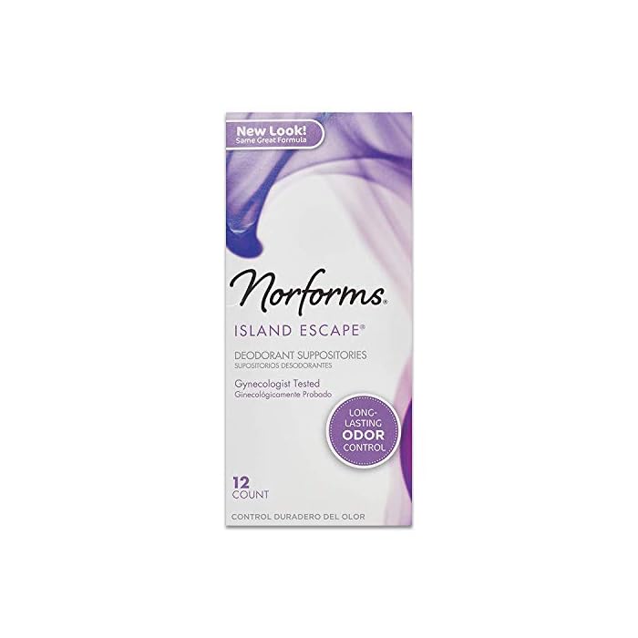 Norforms Feminine Deodorant Suppositories | Long Lasting Odor Control