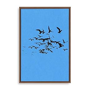 Framed Canvas Wall Art for Living Room, Bedroom Simple Style Theme Canvas Prints for Home Decoration Ready to Hang - 16x24 inches