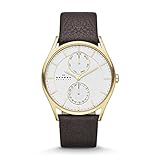Skagen Men's SKW6066 Holst Dark Brown Leather Watch