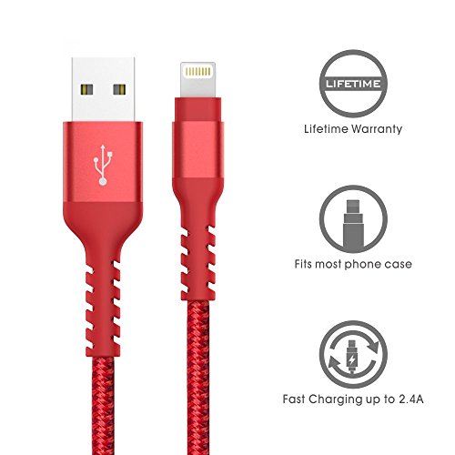 1 AHGEIIY+Certified+Charger+Braided+Charging