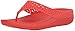 FitFlop Women's Ringer Welljelly Flip Flop, Flame, 7 M US