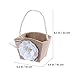 ULTNICE Wedding Flower Girl Basket with White Pearl Ribbon Flower