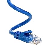 Cables Direct Online Snagless Cat6 Ethernet Network Patch Cable Blue 75 Feet