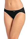 Jockey Women's Underwear No Panty Line Promise Tactel Hi Cut, black, 5