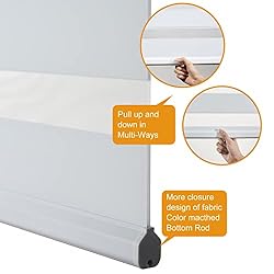 Persilux Cordless Zebra Blinds for Windows