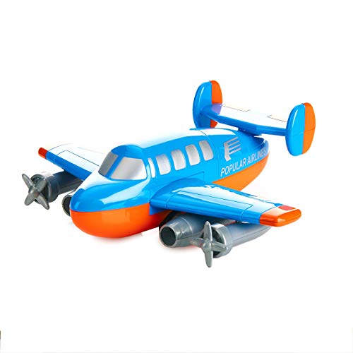 BuildaPlane Toy Play Set, 12 Pieces, Colors May Vary Pricepulse