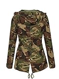 Instar Mode Women's Anorak Safari Hoodie Jacket up to Plus Size