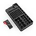 Coomatec Battery Organizer Support AA, AAA, D, C, 9V, and Button Batteries Storage box Can Contain over 7 Types of Batteries with Tester ...