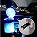 HENGJIA Auto Parts Car Cigarette Ashtray Portable Auto Vehicle Wit Color LED Light Car Cup Holder