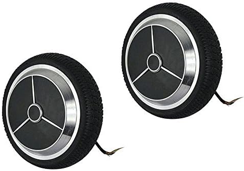 Witdeals 1 pcs 17 * 5.7cm DIY Replaceable Motors Wheels Tires Hoverboard Accessorries for 6.5" Smart Self Balancing Scooter