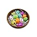 12 Pieces Easter Eggs filled with Squishies Squishy Animals Stress Toys with Beautiful Gift Box, Stress Relief Animal Toys for Easter Theme Party Favor, Fidget Stress Relief Squishies Toys for Kids