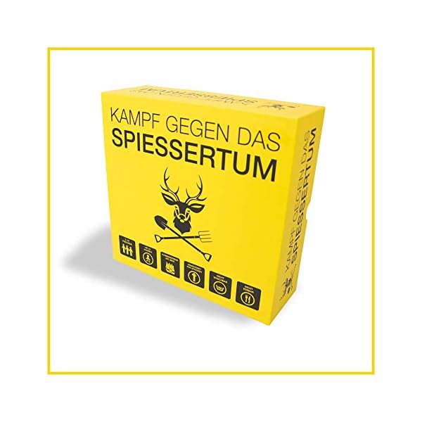 KAMPFHUMMEL Kampf gegen das Spiessertum - das fiese deutsche Kartenspiel für Leute mit schwarzem Humor