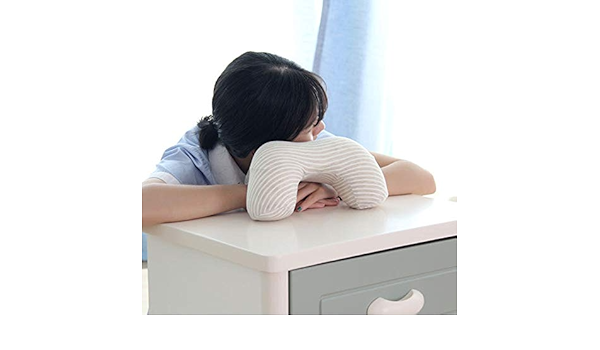 desk pillow head