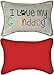 Manual Woodworkers & Weavers Word Throw Pillow, I Love My Granddogs, 12.5 x 8.5