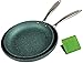 WaxonWare Non Stick Frying Pans Set of 2 - PFOA Free, Emerald Green Pan, 9.5 & 11 Inch Skillets - Frying Pan Skillet, Induction Cooking Ceramic Pan, Non Stick Pans - Emerald Series