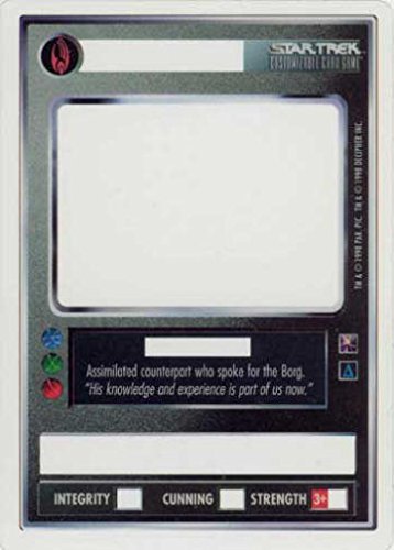 STAR TREK CCG 1E ENHANCED FIRST CONTACT ASSIMILATED COUNTERPART OVERLAY P16