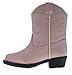 Canyon Trails Premium Kids Cowboy Boots - Comfort Fit Toddler Boots - Boys & Girls Durable & Stylish Western Wear for Young Riders (Pink)