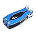 Multitool 15-in-1 Pocket With Knife, Pliers, Saw & More, Plus a Holster (Blue)