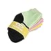 Babibean Newborn Baby Girls Mary Jane Sneaker Walker Toddler Socks,Multi,3-48 Months(8 Pairs)