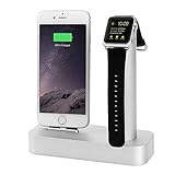 Kinbashi® Charging Station for Apple iPhone and Watch (iPhone Cable Included)