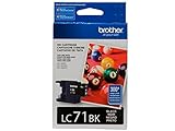 Brother Printer LC71BK Standard Yield Black Ink (Office Product)