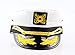 Ibeauti Unisex Adjustable Captain Costume Admiral Hat Cosplay White Sailor Cap