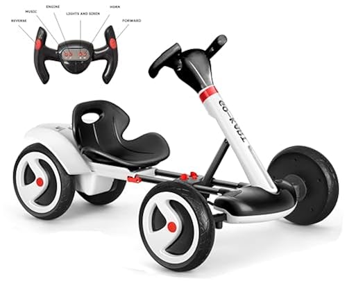 Kids Ride On Car Go Kart 6V Battery Powered Ride On Toys Electric