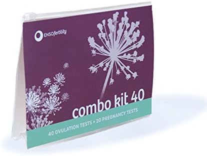 Natural Ovulation and Pregnancy Test Kit - Enso Fertility Combo Kit 40 includes 40 Ovulation Tests + 20 Pregnancy Tests