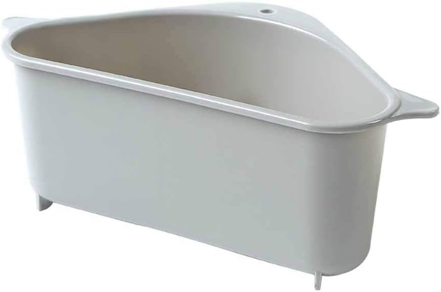 Kanzd Useful Suction Cup Sink Shelf Soap Sponge Rack Kitchen Sucker Storage Tool (Gray)