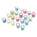 BraveWind 120 Pcs Aluminum Bird Rings Leg Bands Racing Pigeon Foot Ring for Pigeon Parrot Finch Canary Hatch Poultry Rings,Color Random