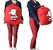 2 Pack Christmas Santa Sacks – Personalized Xmas Santa Bags for Kids - Non-Woven Fabric with Drawstring Gift Bag - Extra Large 27.5” x 19.5” Perfect for Storing Christmas Presents – Xmas Decoration