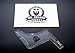 Mr Rugged Beard Shaping Tool - Clear Template Guide for Edging Beards and Goatees - Also Ideal Haircut Template for Sideburns and Hairline - Built-in-Comb