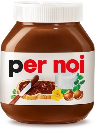 Ferrero-Nutella-Chocolate-Hazelnut-Spread-222oz-630gr-Jar--Special-Message-Edition--Per-noi