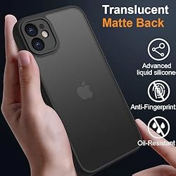 EUMADOVE for iPhone Case Translucent Matte Phone