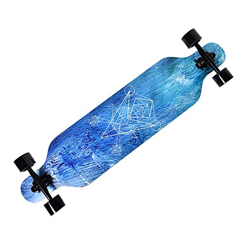 1 BAIJIAWEI+Drop+Through+Longboard+Skateboard