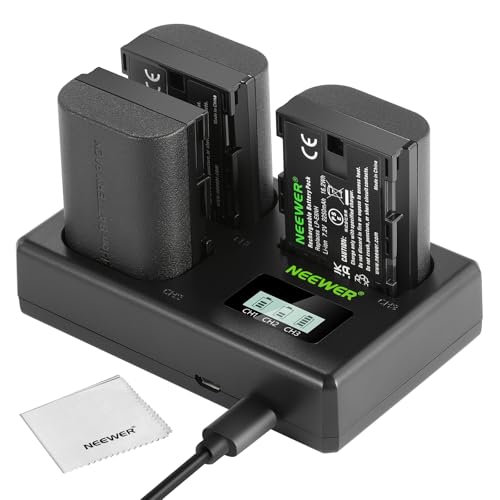 Canon NEEWER Replacement Battery Charger Set