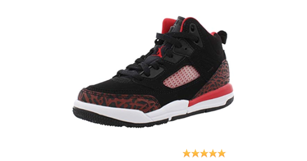 Amazon Com Nike Jordan Spizike Preschool Kids Black Red Cj7214 060 Size 3y Basketball