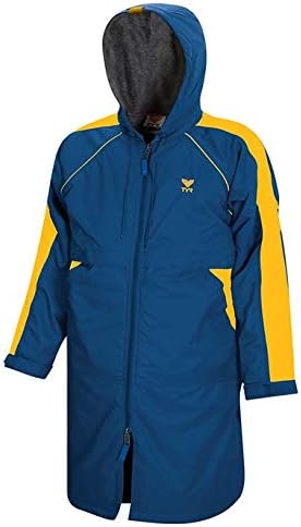 TYR Alliance Parka Adult, X-Large, Gold/Royal