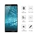 Jbao Direct Sony Xperia XZ3 Screen Protector, 9H Hardness [Scratch Resistant][Anti-Fingerprint][Bubble Free][3D Arc Edge][Ultra Thin] Tempered Glass for Sony Xperia XZ3 (Black)