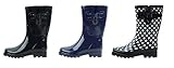 New Women's Mid-Calf Rubber Rain Boots