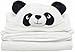 Mother Panda Ultra Soft Bamboo Hooded Baby Bath Towel, 30-Inch-by-35-Inch