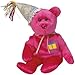TY Beanie Baby - JANUARY the Teddy Birthday Bear (w/ hat)