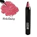 Mommy Makeup Triple Sticks Lipstick, Cream Blush & Teatment All-In-One with Shea & Cocoa Butter - Soft & Creamy Moisturizing Lip Crayon For Lips & Cheeks (Pink Daisy)